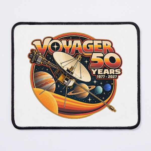 Item preview, Probe Space 50 Years 1977–2027 Retro Space Exploration designed and sold by Genius Geek.
