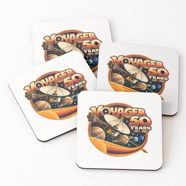 Item preview, Probe Space 50 Years 1977–2027 Retro Space Exploration designed and sold by Genius Geek.