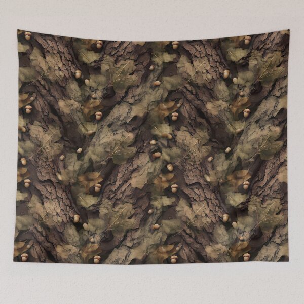 Item preview, RealTree Oak Forest Hunting Camo Seamless Pattern 21 designed and sold by The Design Asset Station.