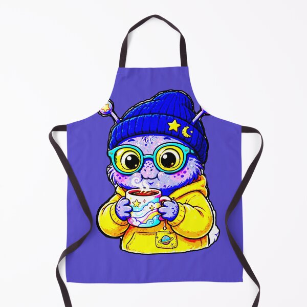 Item preview, Cute Alien Brown Glasses Hat Space Kawaii Adorable Sweet designed and sold by AstronautMerch.