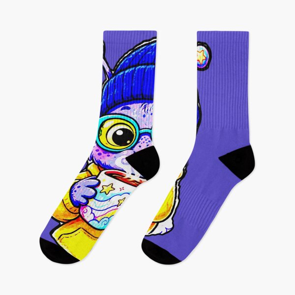 Artikelvorschau, Niedlicher Alien mit brauner Brille und Hut, Weltraum, Kawaii, bezaubernd, süß entworfen und verkauft von AstronautMerch.