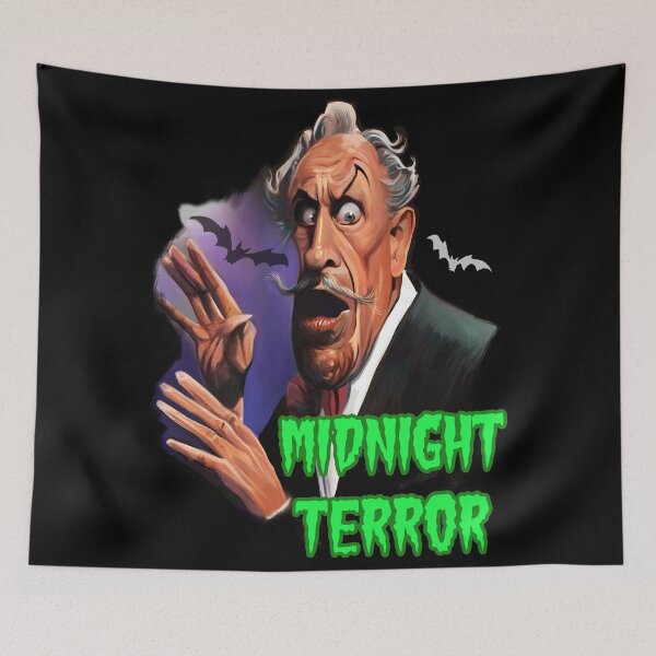 Item preview, Halloween Vincent Price Midnight Terror by Nelson Santos designed and sold by Caricaturas.