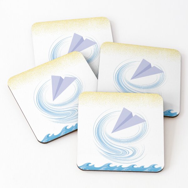 Item preview, Minimalist Paper Plane Vortex Takeoff designed and sold by LuxAir.