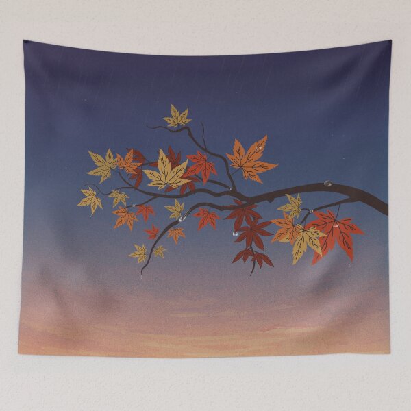 Item preview, Autumn maple branch designed and sold by Zestypickles.