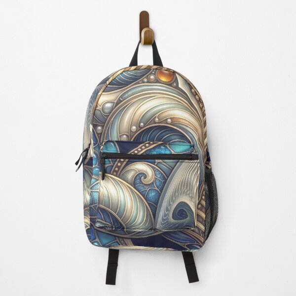 Item preview, Ornate Nautilus Art Nouveau Digital Illustration designed and sold by Frackxion.