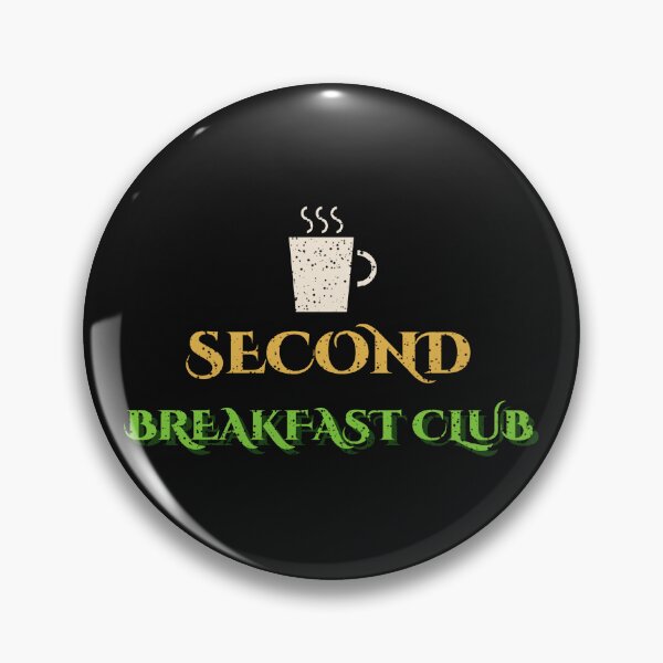 Item preview, Second Breakfast Club - Funny Fantasy Foodie designed and sold by Rebel Rewind.