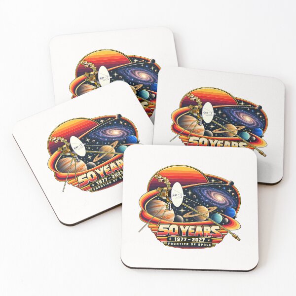 Item preview, Probe Space 50 Years 1977–2027 Retro Space Exploration designed and sold by Genius Geek.