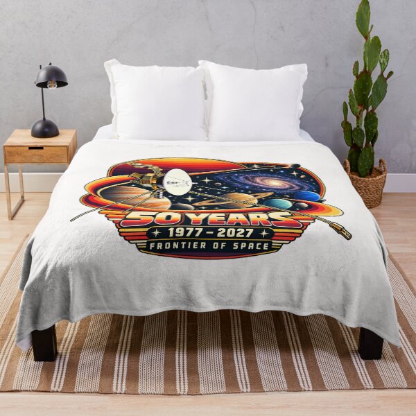 Item preview, Probe Space 50 Years 1977–2027 Retro Space Exploration designed and sold by Genius Geek.