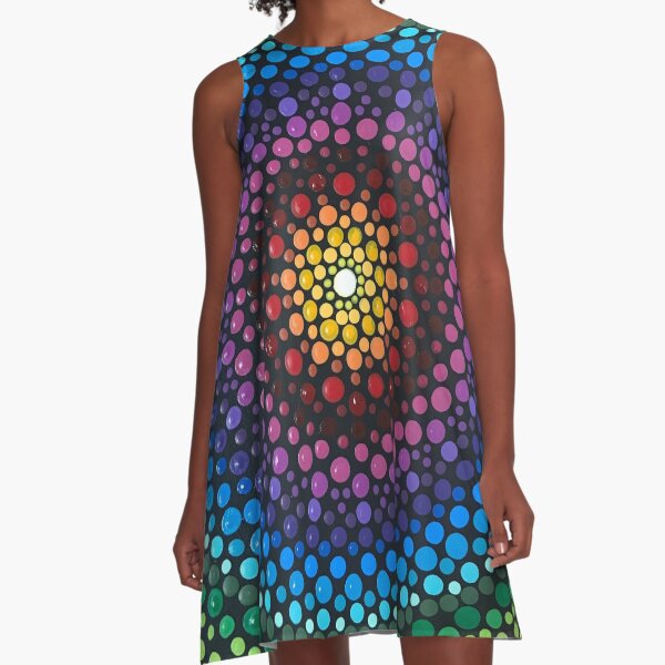 Illumination A-Line Dress