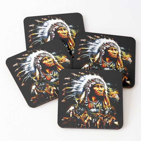 Item preview, Native American Indian Chief designed and sold by BrownPfeffer.