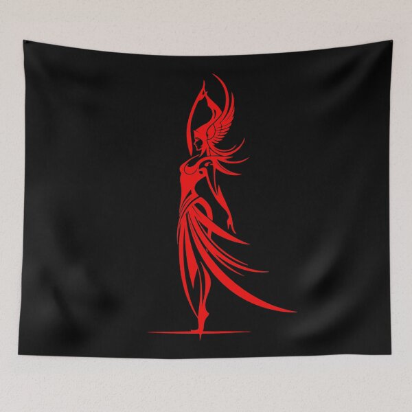 Item preview, Red Athena Goddess of War and Wisdom  designed and sold by ClubVacay.