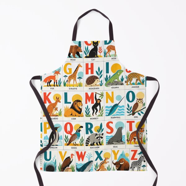 Item preview, Alphabet A to Z – Retro ABC Learning Poster designed and sold by LuluLeb.