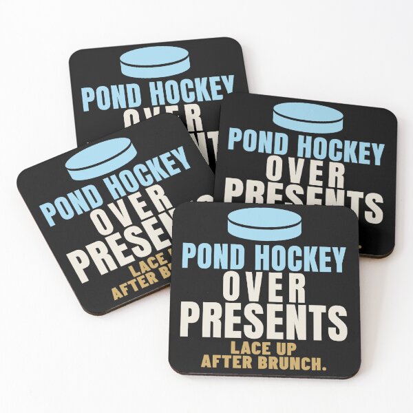 Item preview, Pond Hockey Over Presents Outdoor Skating Fan designed and sold by T-J-WHATEVER.