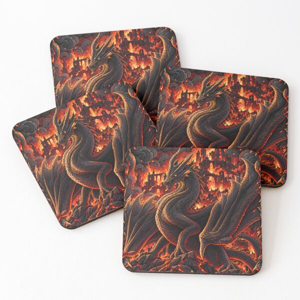 Item preview, Fatalis, The Black Dragon designed and sold by Ligerheart designs.