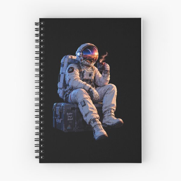 Item preview, Better Days Ahead – Astronaut Cosmic Coffee Break designed and sold by apex.vibe.