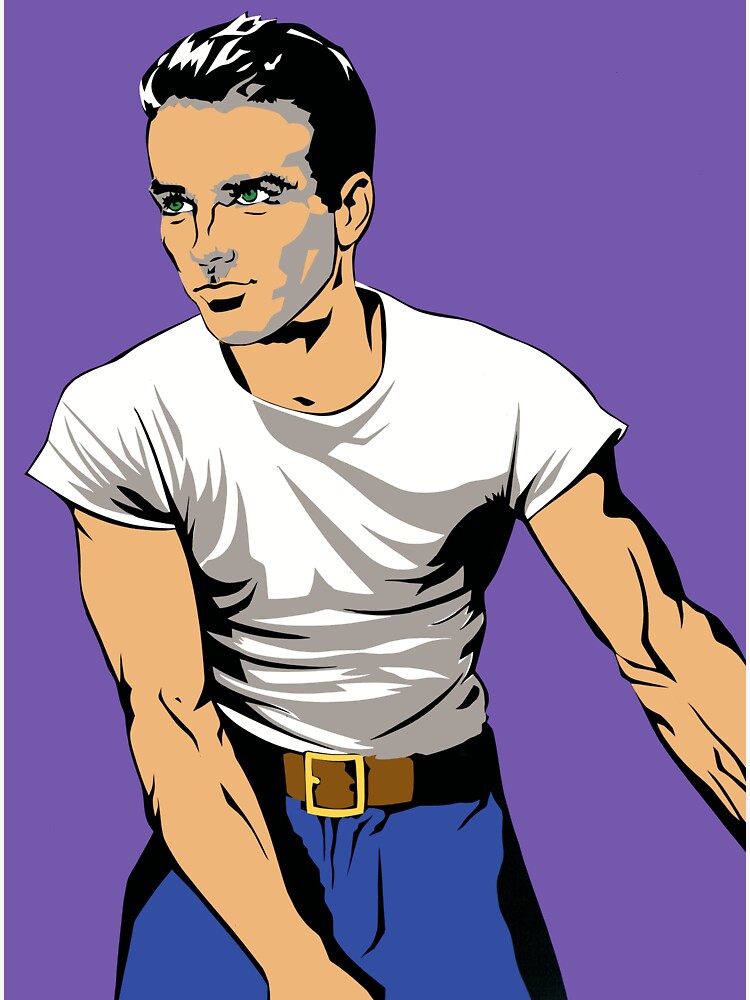 Montgomery Clift by richackoon