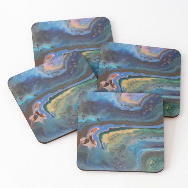 Item preview, Sapphire Currents designed and sold by GalinaFluidArt.