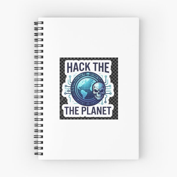 Item preview, Hack The Planet - Cyber Security & Hacker Globe Sticker designed and sold by Kushwaha18.