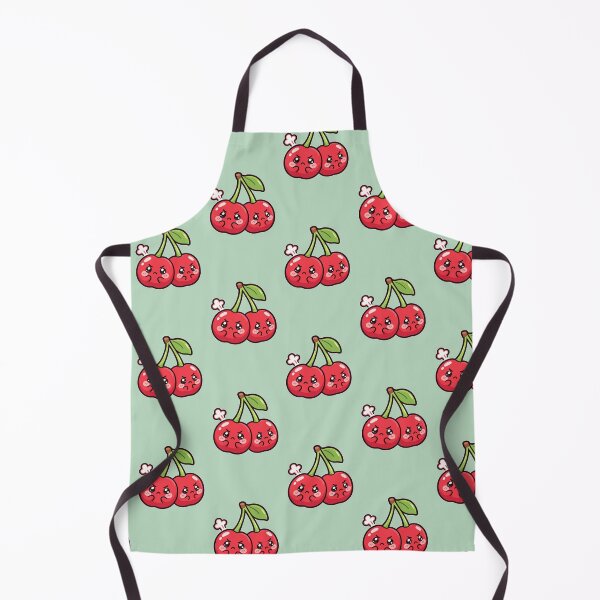 Item preview, Grumpy Cherries – Cute Kawaii Angry Fruit Illustration designed and sold by MetaModel Editions.