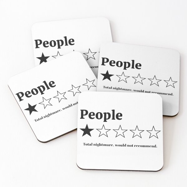 Item preview, People Rating Funny Sarcastic Humor Design designed and sold by tarzbol.