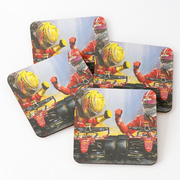 Item preview, Lewis Hamilton Charles Leclerc designed and sold by Gregtillettart.
