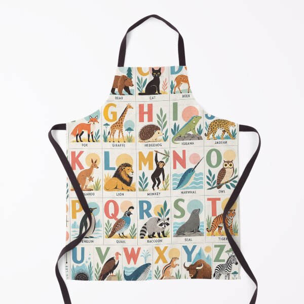 Item preview, Pastel Alphabet A to Z – Mid Century Modern ABC Learning Poster designed and sold by LuluLeb.