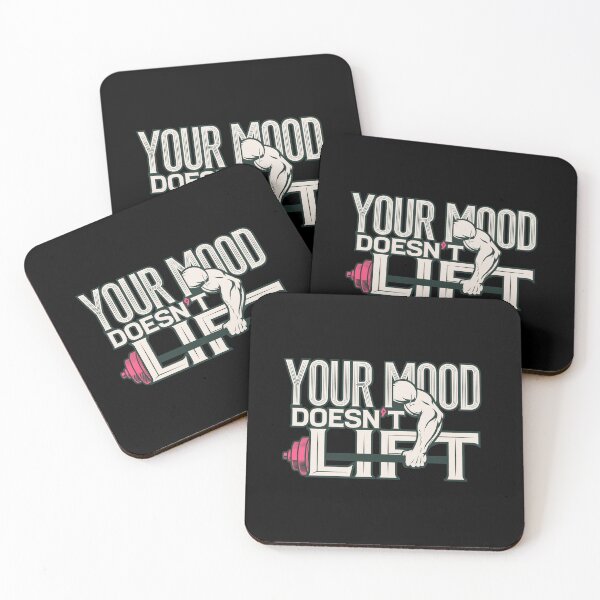 Item preview, Your Mood Doesn't Lift – Gym Discipline Quote, Mental Toughness, Weightlifting Motivation, Bodybuilding Mindset, Workout Consistency, Strength Training Apparel, Fitness Humor, Gym Rat Gift for Lifters designed and sold by Typologystudios.