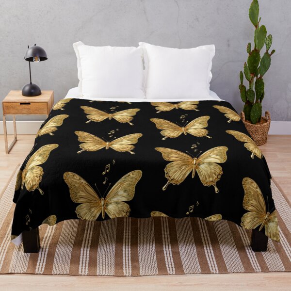 Item preview, Solenne Gold Butterfly and Musical Notes designed and sold by Solenne Music.