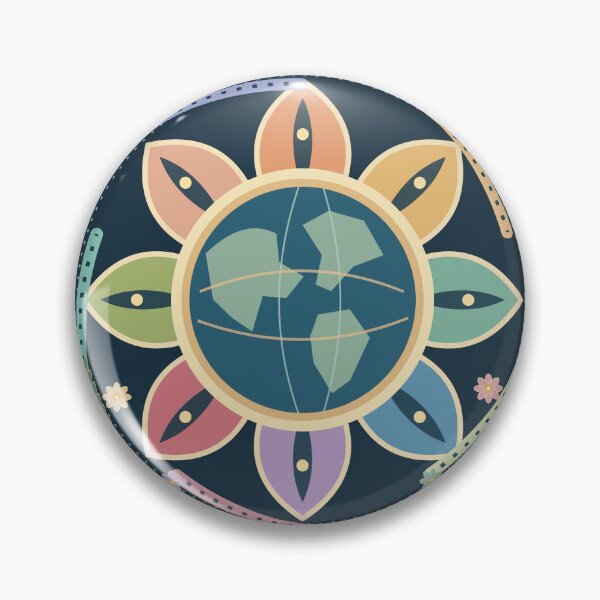 Item preview, Shared Horizons – Colorful Woven World and Global Unity Mosaic designed and sold by Art Studio Shams.