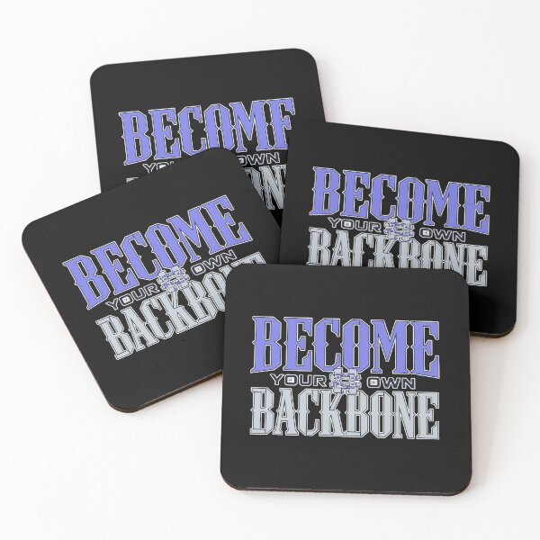 Item preview, Become Your Own Backbone – Gym Motivation, Bodybuilding Discipline, Self-Made Strength, Mental Fortitude, Muscle Growth, Weightlifting Mindset, Resilience Training, Fitness Apparel, Gym Gift designed and sold by Typologystudios.
