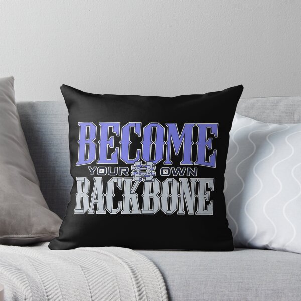 Item preview, Become Your Own Backbone – Gym Motivation, Bodybuilding Discipline, Self-Made Strength, Mental Fortitude, Muscle Growth, Weightlifting Mindset, Resilience Training, Fitness Apparel, Gym Gift designed and sold by Typologystudios.