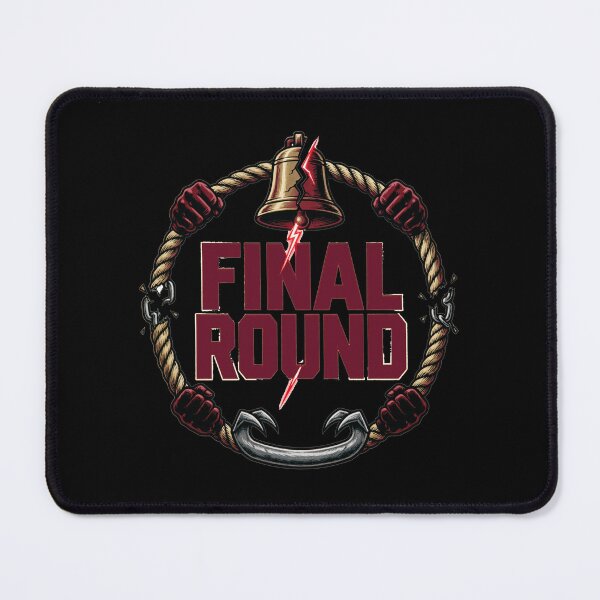 Item preview, Final Round Wrestling Match Combat Emblem designed and sold by The Ring Foundry.