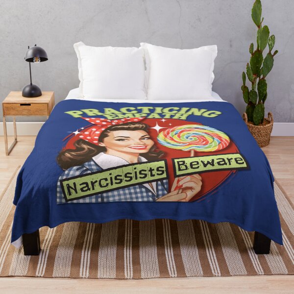 Item preview, Practicing Empath Narcissists Beware Retro Pop Art designed and sold by pulse_retail.