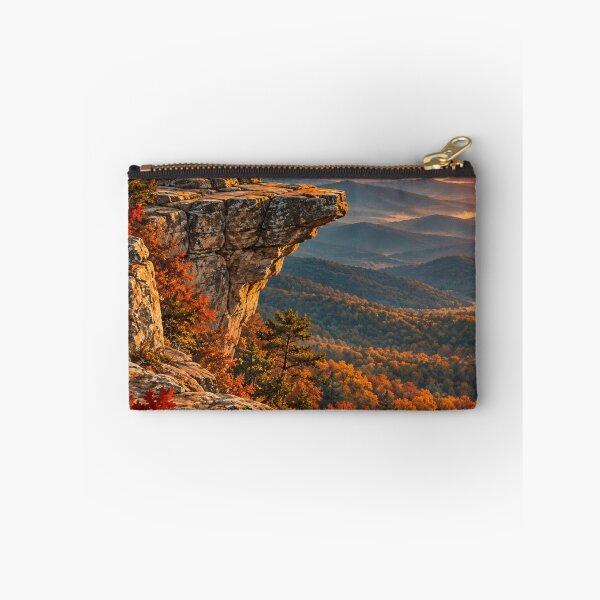Item preview, Cheaha State Park Alabama – Vintage Autumn Sunset Mountain Landscape Travel Poster designed and sold by Eclipse 3699.