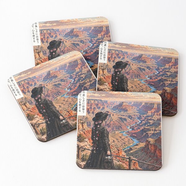 Item preview, United States — Grand Canyon — Gothic Solitude in the Desert designed and sold by DibujandoPorfa.