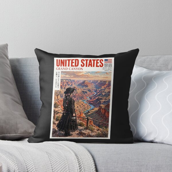 Item preview, United States — Grand Canyon — Gothic Solitude in the Desert designed and sold by DibujandoPorfa.