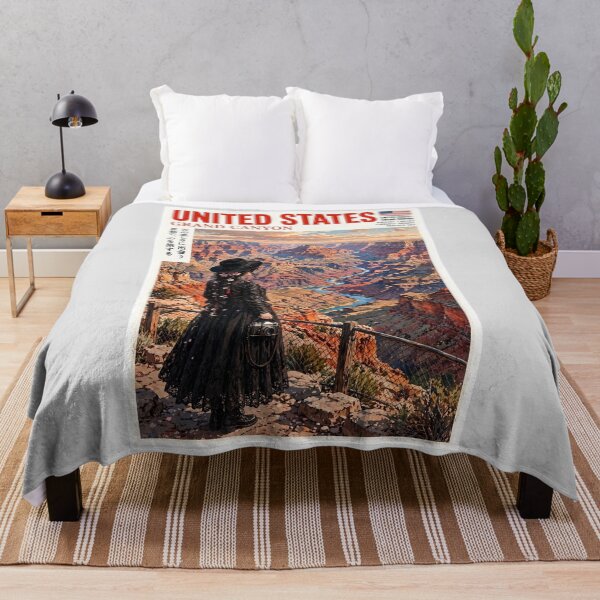 Item preview, United States — Grand Canyon — Gothic Solitude in the Desert designed and sold by DibujandoPorfa.