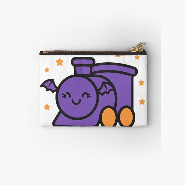 Item preview, Full Steam Fright Cute Haunted Train Halloween Tee designed and sold by A Light Worker.