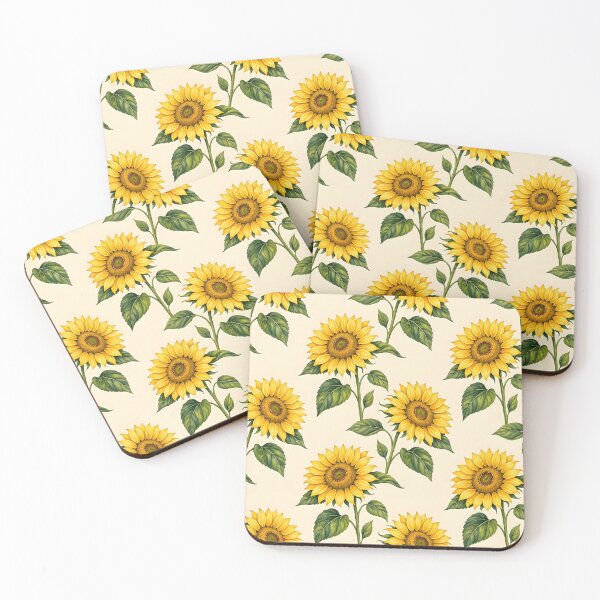 Item preview, Golden Sunflower Garden Pattern designed and sold by Sybille-Yates.