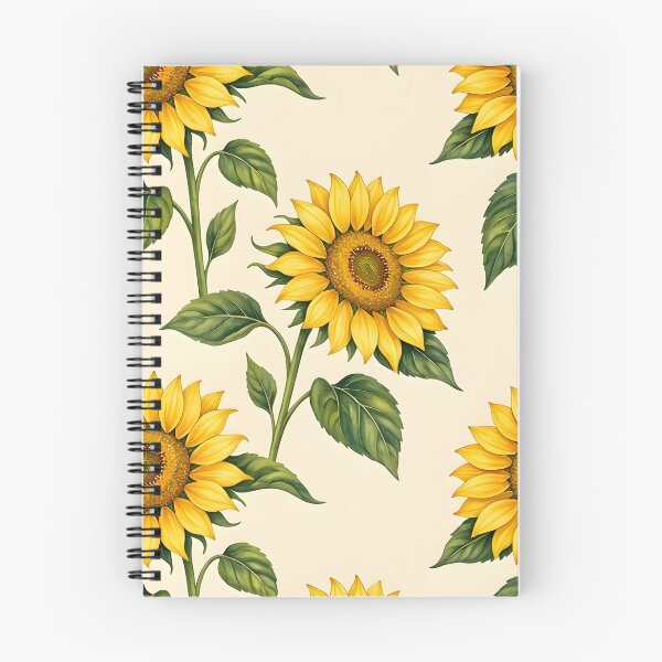 Item preview, Golden Sunflower Garden Pattern designed and sold by Sybille-Yates.