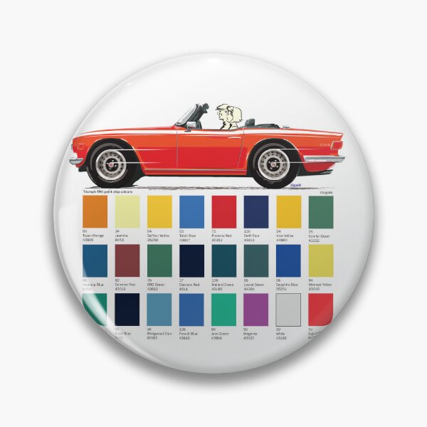 Item preview, Early UK spec TR6 in Pimento Red – plus other colour options designed and sold by Bigs66.