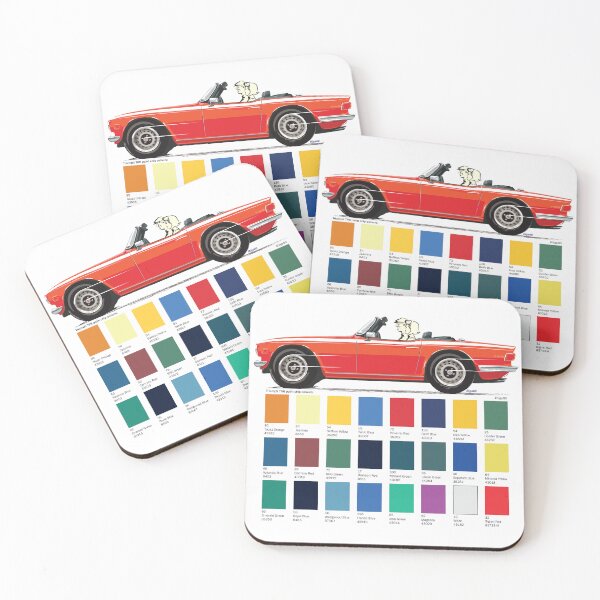 Item preview, Early UK spec TR6 in Pimento Red – plus other colour options designed and sold by Bigs66.