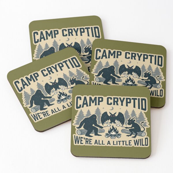 Item preview, Camp Cryptid: A Little Wild designed and sold by Finding Source Designs.