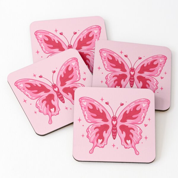 Item preview, Pink Heartwing Butterfly designed and sold by Regal-Elegances.