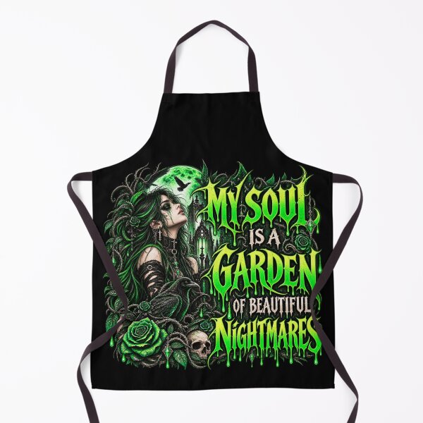 Item preview, My Soul Is A Garden Of Beautiful Nightmares designed and sold by TheInkRaven.