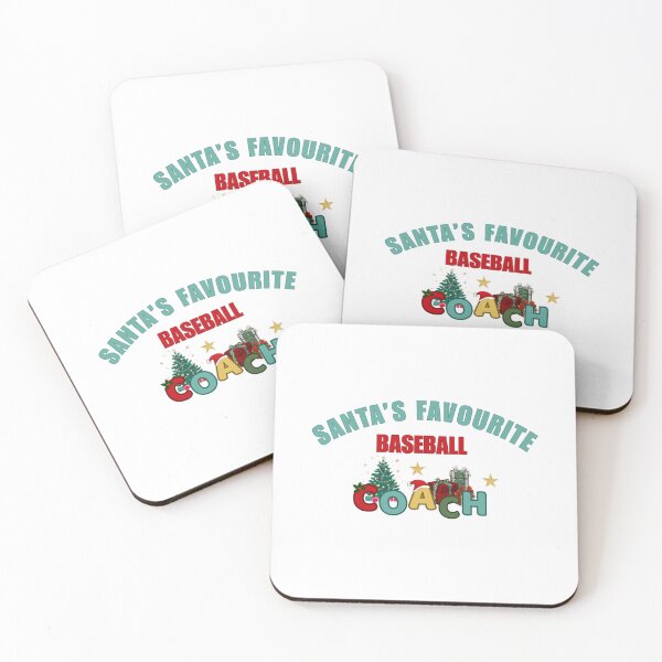 Item preview, Santa's Favourite Baseball Coach designed and sold by DixieGirlStudio.