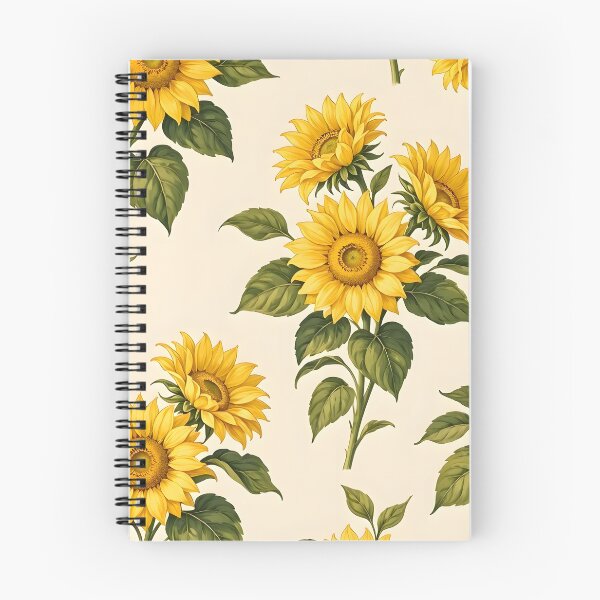 Item preview, Golden Sunflower Garden Pattern designed and sold by Sybille-Yates.