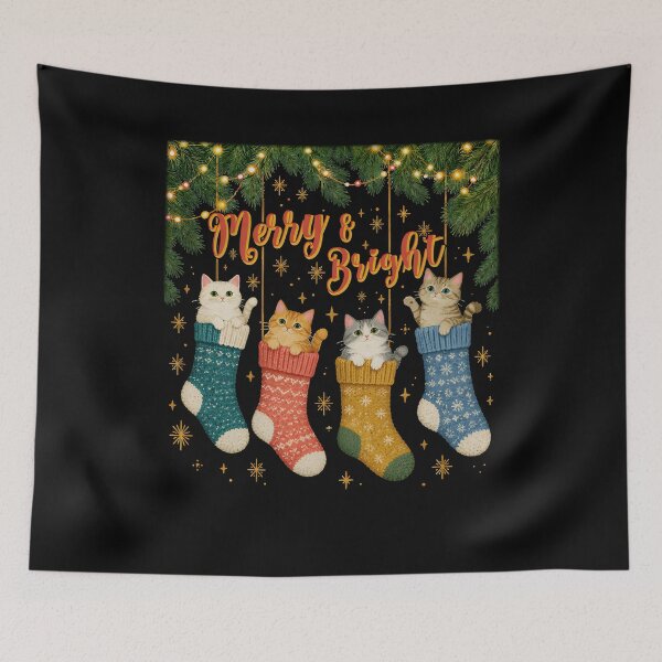 Item preview, Merry and Bright Christmas designed and sold by brookegentryen.