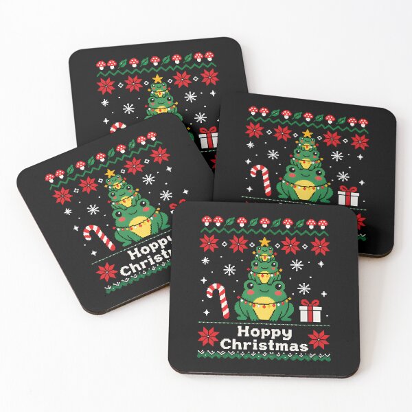 Item preview, Hoppy Christmas Frog designed and sold by muzicabr.