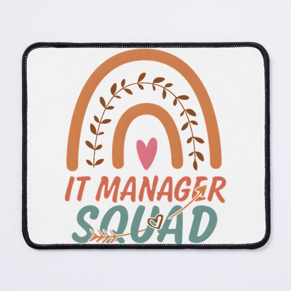 Item preview, Funny IT Manager Squad Rainbow Quote Gift Idea for Men and Women - Unique Technology Team Design designed and sold by mohamede123simo.